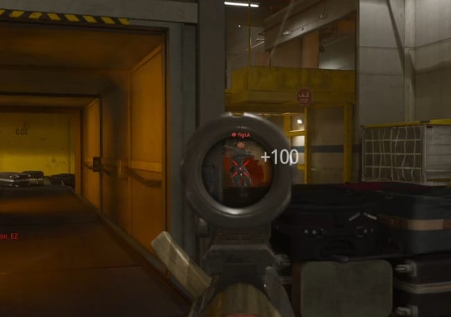 COD BO6のABR A1のアイアンサイト